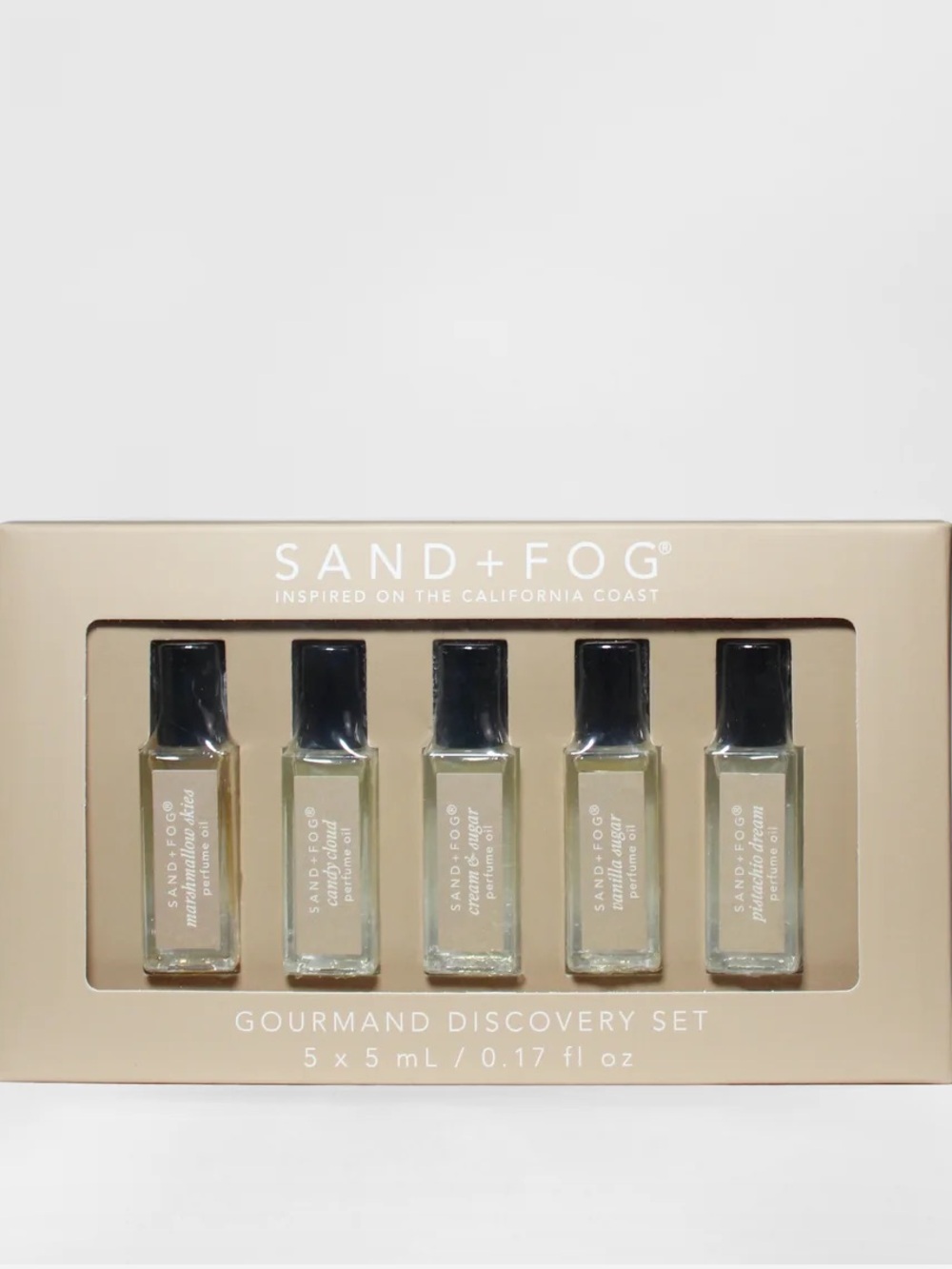 SAND + FOG Eau de Parfum Gourmand Discovery Set - 5 x 5 ml